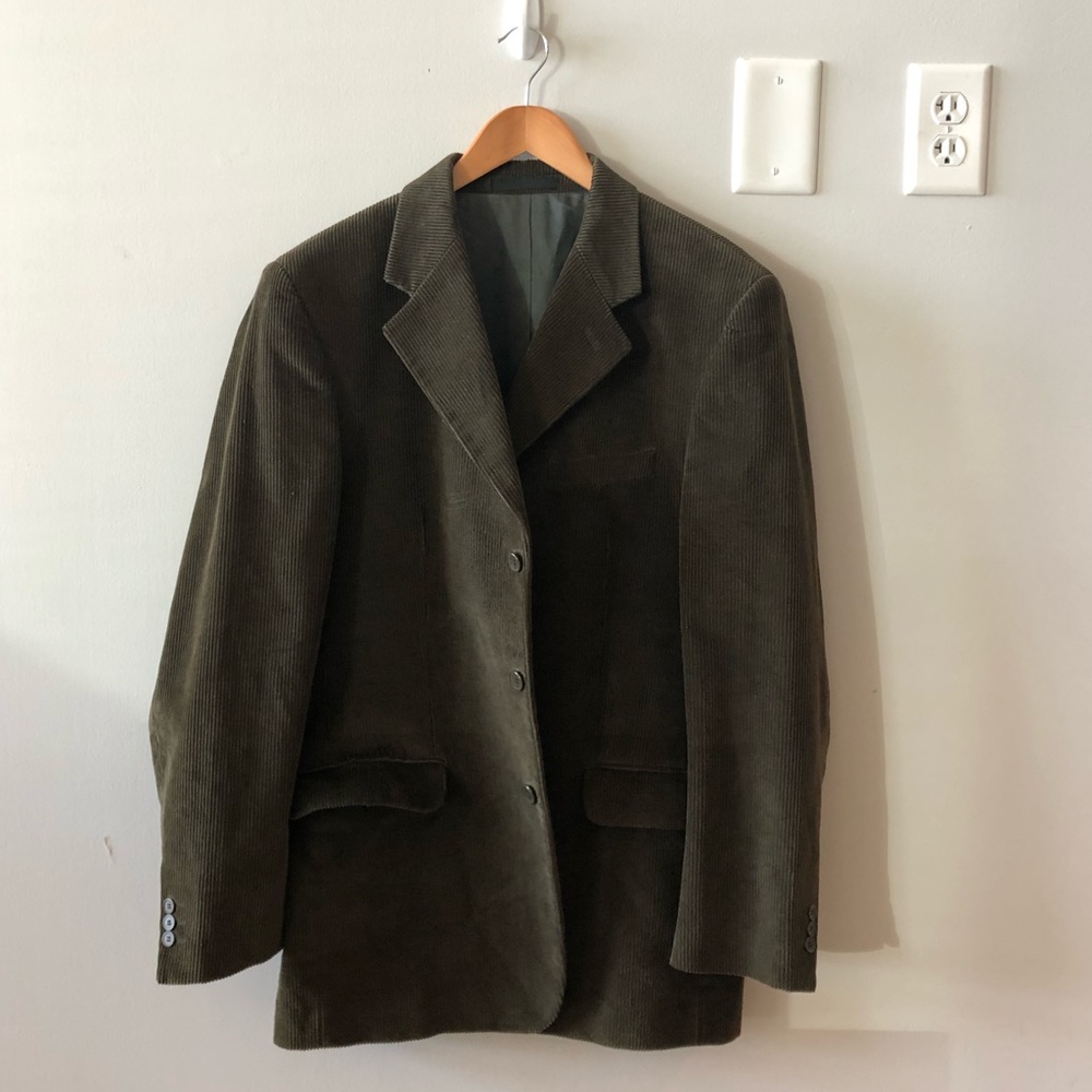 Julio Zelman Corduroy Suit Jacket